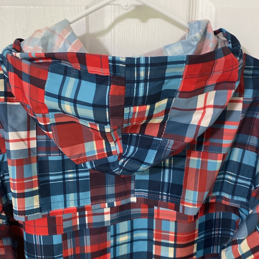 Patch Print Pullover Jacket - Picture 8 of 12